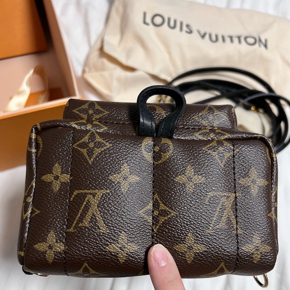Full set Louis vuitton lv palm springs backpack mini - Picture 3 of 5